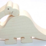 Houten diertje Brontosaurus