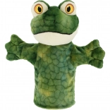 Keel Toys ecologische pluche handpop Kikvors 27 cm