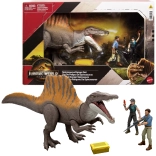 Jurassic World Rebirth set – Spinosaurus-figuur met actiefiguren en accessoires