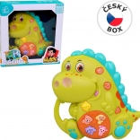 Dino-piano met licht en geluiden