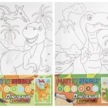 Schilderen op nummer - Dinosaurussen