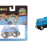 Maxim diesel-locomotief blauw