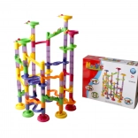 Kinder-knikkerbaan 3+ met constructiedelen, 105 stuks en 30 knikkers