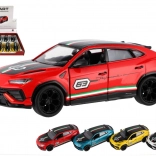 Auto Lamborghini Urus Performante 1:40 metalen 13 cm 4 kleuren met terugtrekmotor
