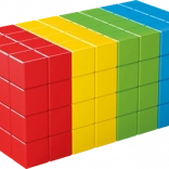 Geomag Magicube Full Color – magnetische bouwset 128 blokken