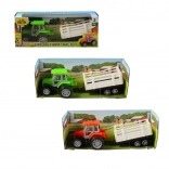 tractor met aanhanger met vliegwiel