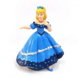Beeldje prinses in blauwe jurk