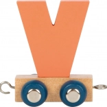 Poolse trein alfabet letter