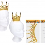 Carnavalskroon in goud/zilver