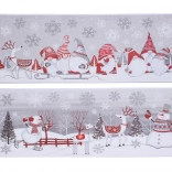 Kerst raamdecoratie 59,5 × 21 cm