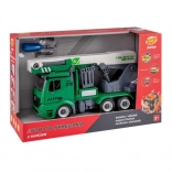 schroefauto met uitschuifbare reddingsmand