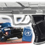 Metalen politie knalkurkpistool, 8-schots PRONTO INTERVENTO