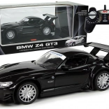 RC auto BMW Z4 GT3 1:18 zwart met verlichting 2.4 GHz