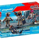 Set figuren speciale troepen City Action