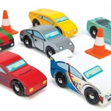 Set houten autootjes Monte Carlo Sports Cars
