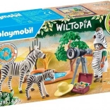 Playmobil Wiltopia safari-expeditie met fotografe en zebra’s