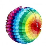 Papieren lampion rond 15 cm