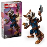Lego Marvel Rocket en Baby Groot – beweegbaar figuur 22 cm