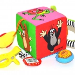 Textiele multi kubus met de Mol