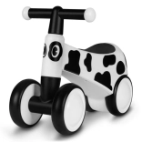 loopfiets LIONELO Sammy White koe voor kinderen