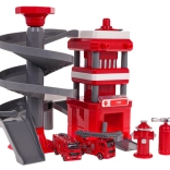 Brandweerkazerne met accessoires