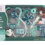 Dierenartsset met hondje en katje op batterijen