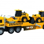 Autotransporter met bouwmachines en effecten 48 cm