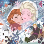 Puzzel Frozen MAXI van CLEMENTONI - 24 stukken
