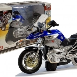 Accumotor met licht en geluid – blauw