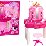 Kinderkaptafel met toverstaf en MP3, roze