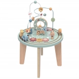 Houten Montessori activiteiten tafel TOOKY TOY met motorisch doolhof