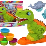 Dinosaurus Klei Set 6 kleuren Dolfijn Schelp