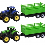 Tractor met aanhanger voor kinderen