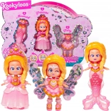 KookyLoos Fairytale Hearts 3-in-1 – fee, zeemeermin en prinses