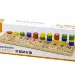 Houten educatief reken speelgoed