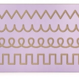 Vervangbaar paneel met ornamenten 60 × 40 cm