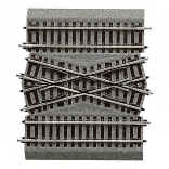 roco line kruising dgv15 met bedding 30° h0