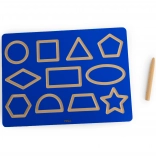 Viga grafomotorische schrijfplaat vormen voor schrijfoefening