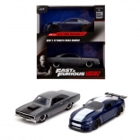 Twin Pack Modelauto's Ford Mustang GT350 en Plymouth Road Runner uit Fast & Furious