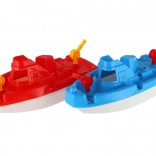 Plastic vissersboot voor in het water, 2 kleuren, 28 cm