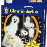 Gloeiende strijkkralen Skeletten en geesten 1100 stuks