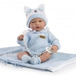 Guca realistische babypop met geluiden 38 cm