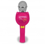 Karaoke draadloze microfoon roze