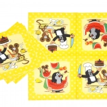 Feestservetten Molletje en vrienden 33 cm, 12 stuks