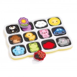 Quercetti Smart Puzzle Magnetico: Kleuren en Eerste Woordjes