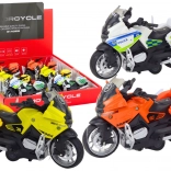 Motor met frictie-aandrijving - 3 designs