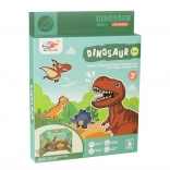 Dino-magneten – creatieve set van foam