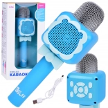 Draadloze kinder-karaokemicrofoon met Bluetooth en opname – Roze