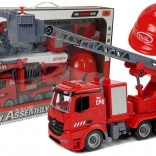 Set DIY Brandweerwagen 2-in-1 met Verwisselbare Krik