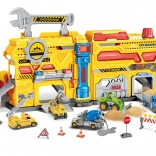 Draagbaar bouwstation met licht en geluid